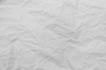 white crumpled paper  texture
