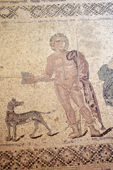 Fototapeta na wymiar Europa,Cipro,Pafos.Mosaici della casa di Dionisio.