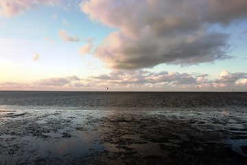 Watt am Abend