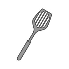 spatula kitchen tool isolated icon vector illustration design