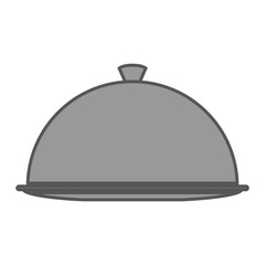 try server kitchen tool isolated icon vector illustration design