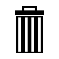 recycle bin delete icon vector illustration design