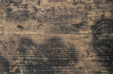 Obraz premium Vintage texture of the old wooden cutting board background