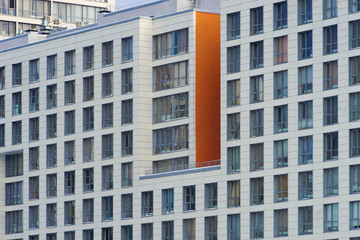Modern apartments buildings