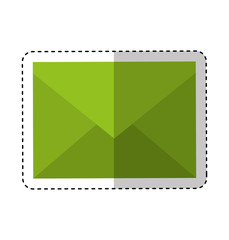 envelope mail isolated icon vector illustration design