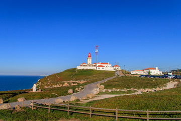 Fototapeta na wymiar Vista do Cabo da Roca em Portugal