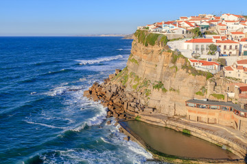 Fototapeta na wymiar Vila de Azenhas do Mar em Sintra