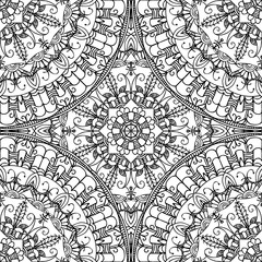 Seamless pattern - linear abstract background