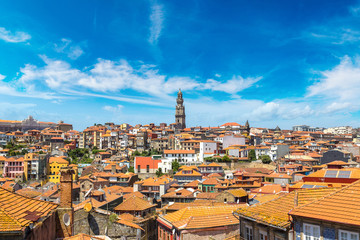 Panoramic view of Porto