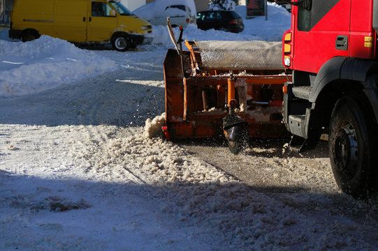 road cleaner winter