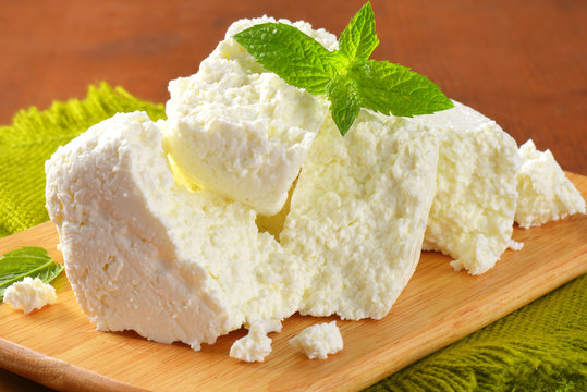 crumbly white cheese