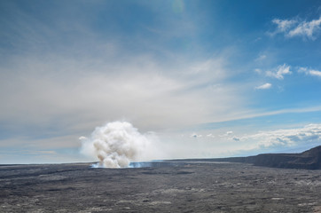 Vulkan auf Big Island Hawaii