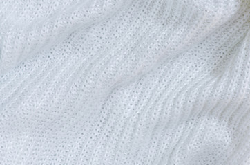 White mohair texture
