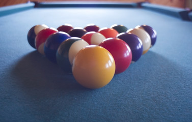 Billiard balls.