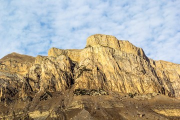 Горный пейзаж, скалы, природа Северного Кавказа