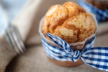 Delicious sweet muffins