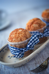 Delicious sweet muffins