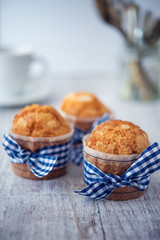 Delicious sweet muffins