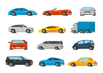 Colorful Vehicles Collection