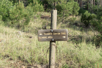 No climbing on this trail