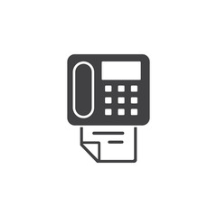 Vector fax Icon