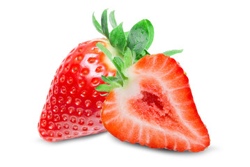 Strawberry isolated on white