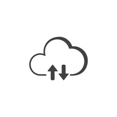 Cloud download icon