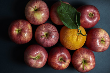 Apples and orange