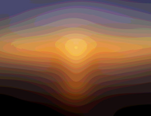 Abstract Sunset Background