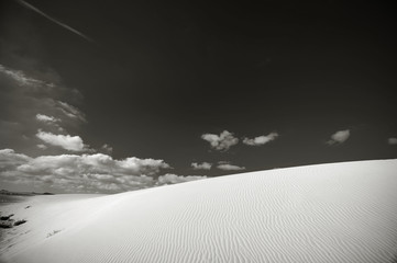 Sand dunes in Fuerteventura