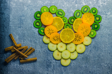 Фруктовый фон