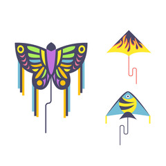 Kite icon vector.