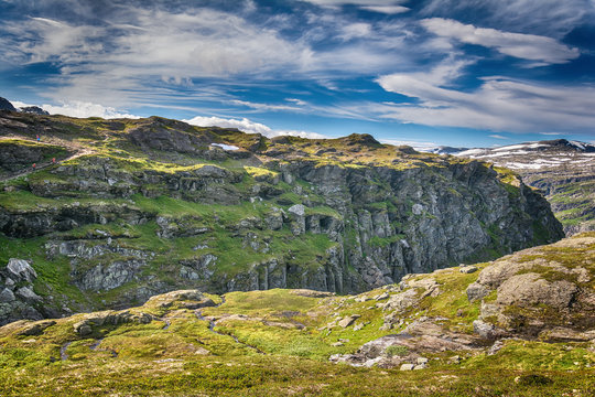 The way to Trolltunga, Norway