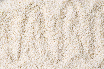 Sesame seeds background