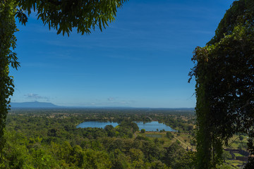 Fototapeta na wymiar Tropical forest lake in Thailand
