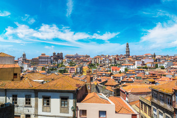 Fototapeta premium Panoramic view of Porto