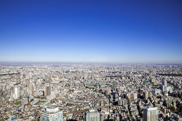modern city panorama