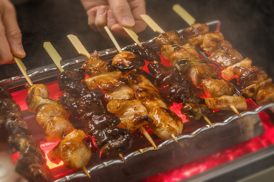 やきとり YAKITORI Japanese chicken barbecue