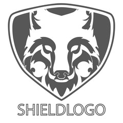 Wolf Head Logo Mascot Emblem