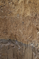 texture Layered soil