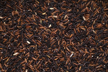 organic rice berry background.