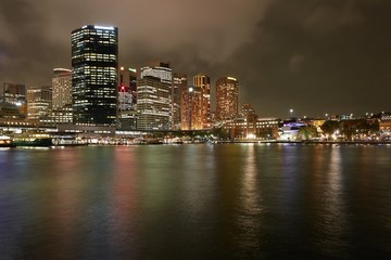 Fototapeta na wymiar Sydney Night View