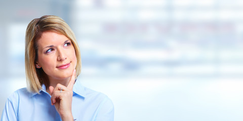Woman thinking
