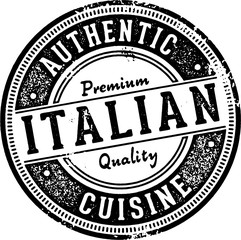 Naklejki  Autentyczna włoska kuchnia