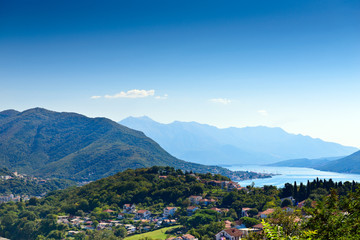 Fototapeta na wymiar Kotor Bay, Montenegro landscape
