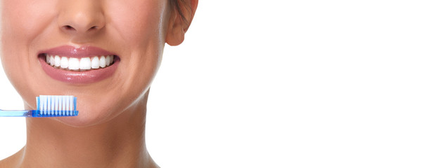 Obraz premium Woman smile.