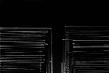 stack of stainless line