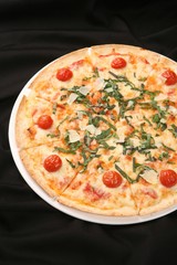  Margherita Pizza on table