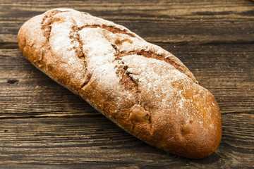 fresh white bread