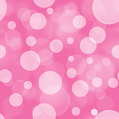 Seamless bokeh wallpaper background. Holiday bokeh background. Pink bokeh backdrop..